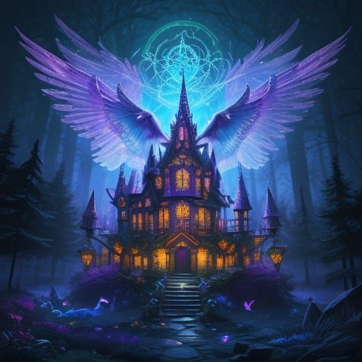 Magical Pigeon House in Enchanted Forest