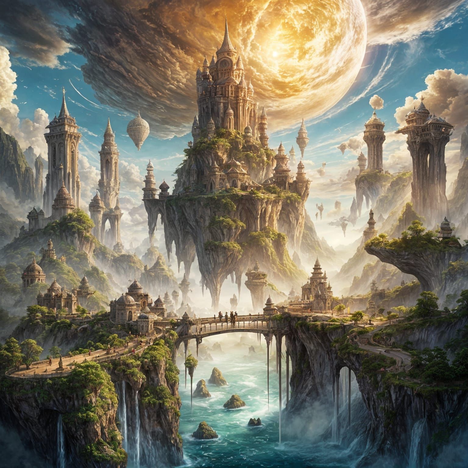 The Drifted Realms  by @Diiablo