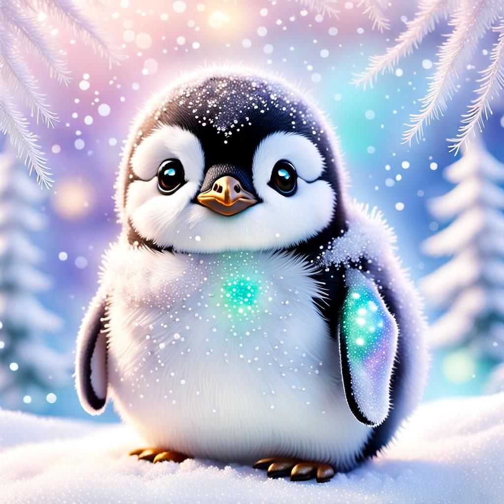 Baby penguin - AI Generated Artwork - NightCafe Creator