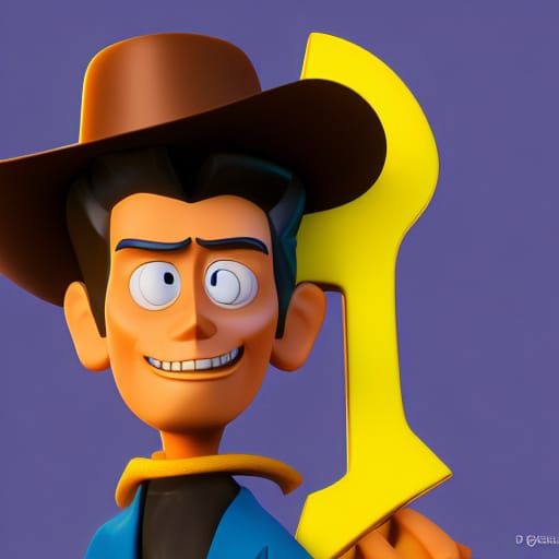 Woody or Lucky Luke? - AI Generated Artwork - NightCafe Creator