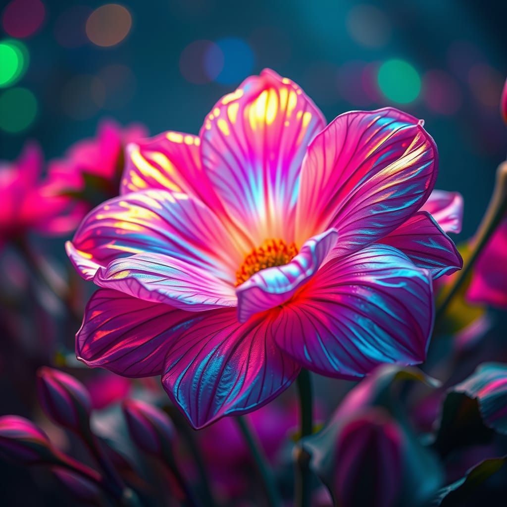 Thus, Paradise is a flower. The company of houris is also a flower. The face of the earth is a flower. ...  by @Bunoz08