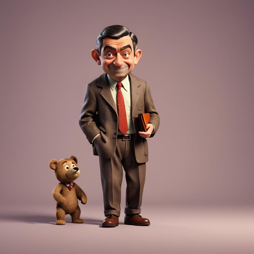 Mr. Bean with your bear
