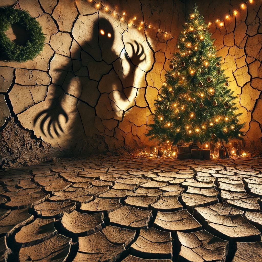 Shadow of the Christmas Tree