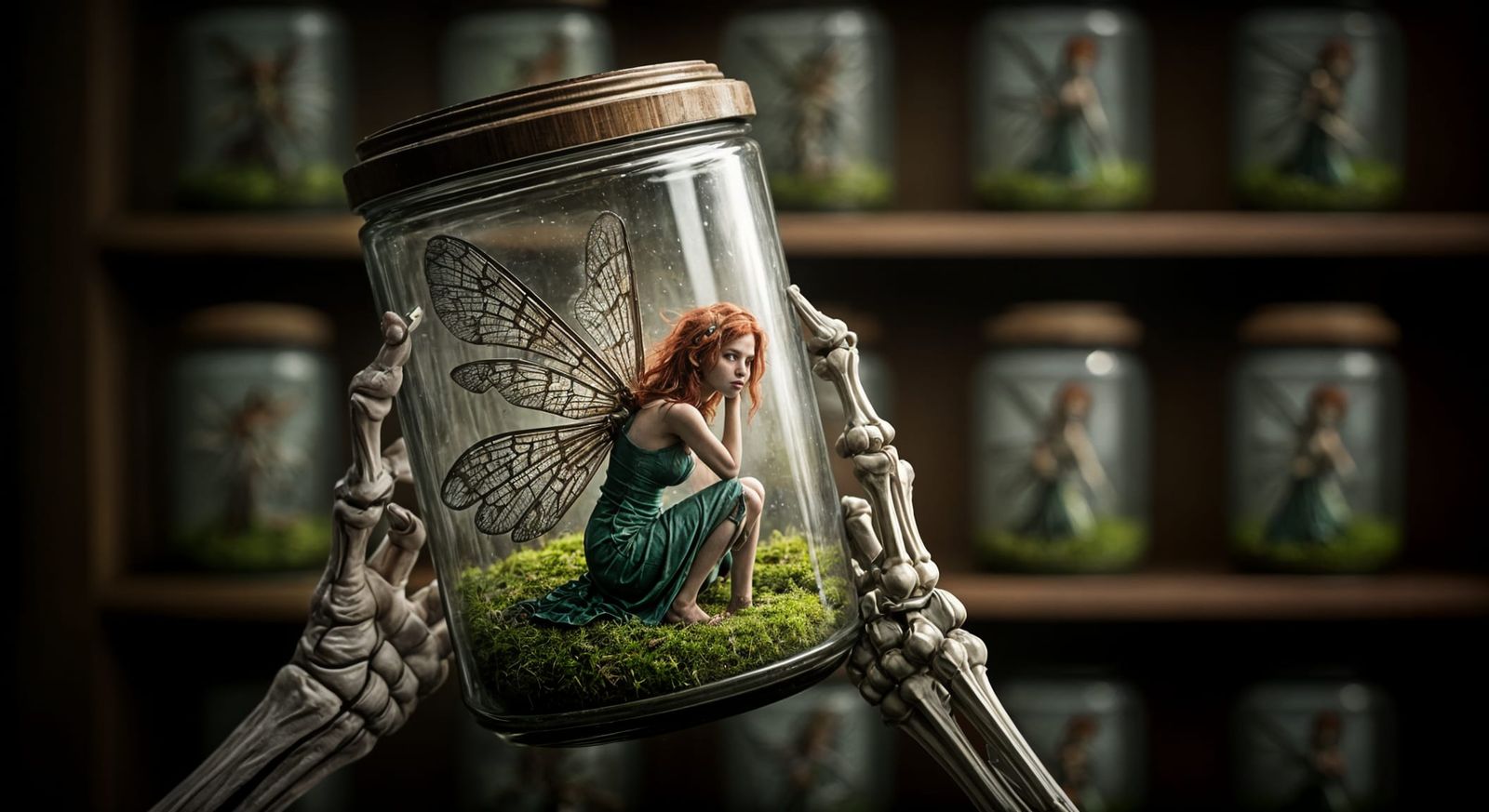 Fragile Specimen  by @Vintage Pixel