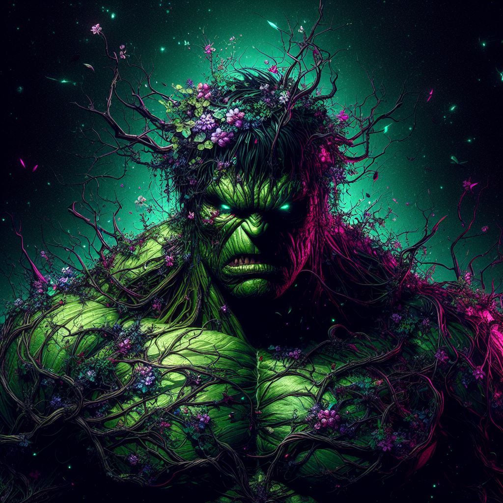 The Hulk vs the Green