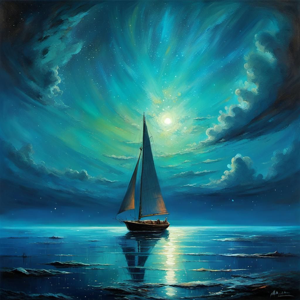 Gone Sailing   by @1cheesepuff