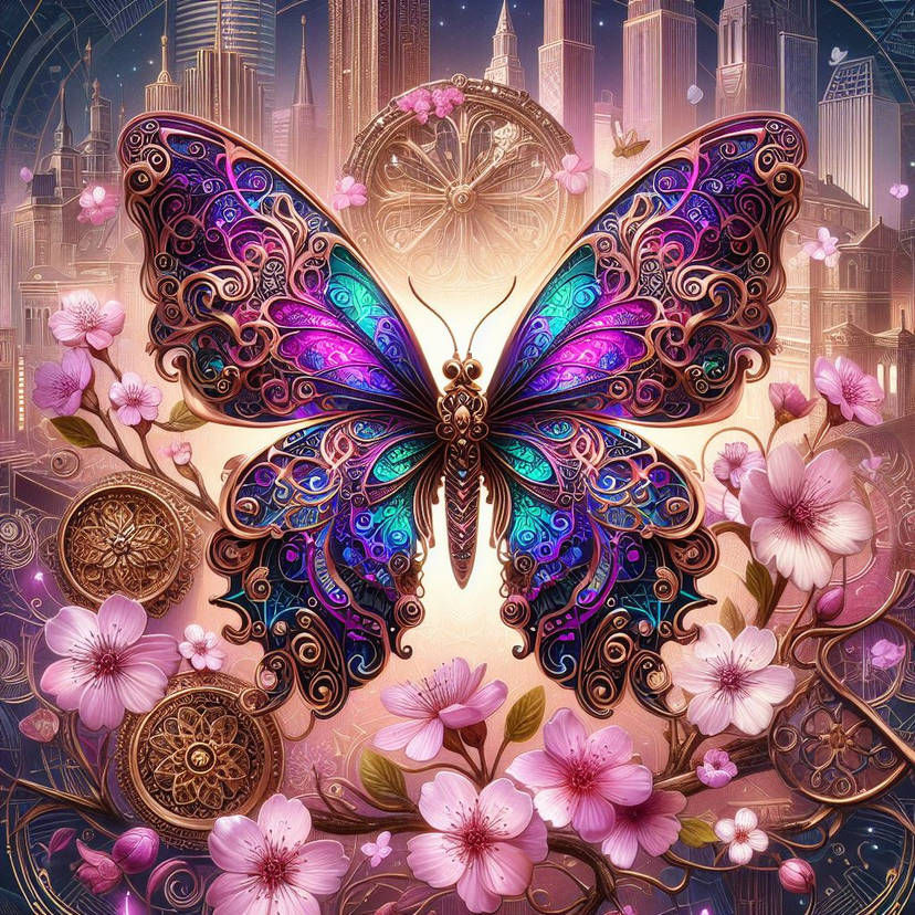 A Magnificent Butterfly