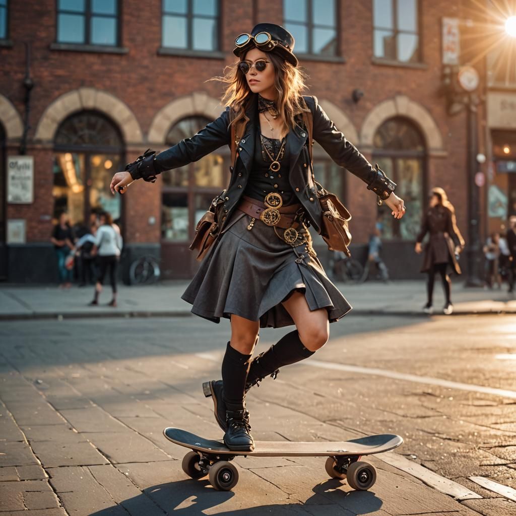 Daily Challenge - Skatergirl