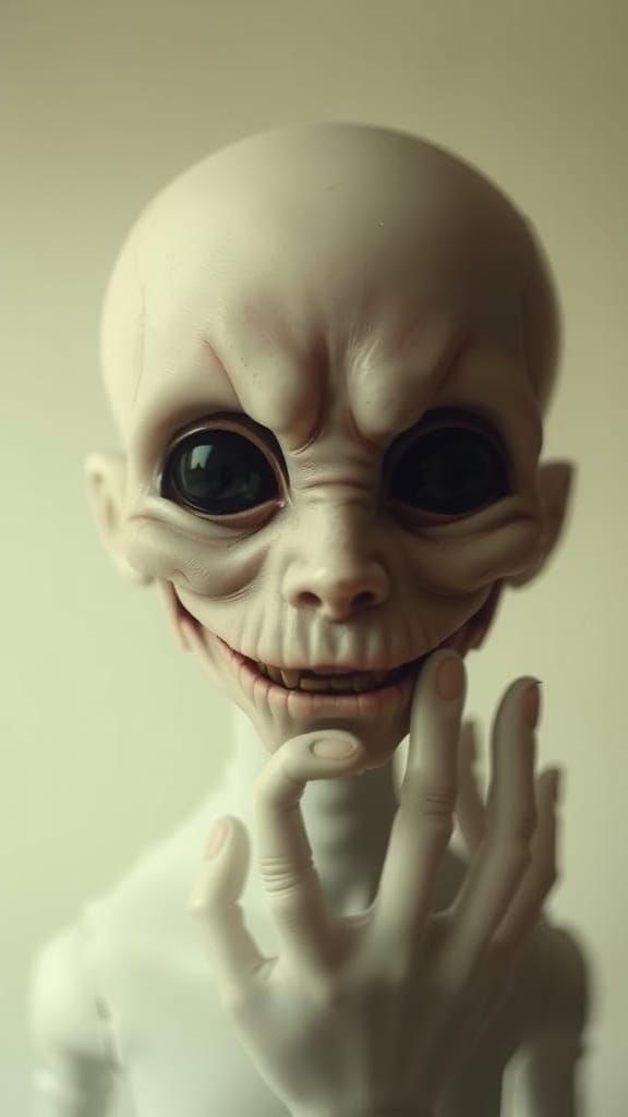 Surreal Uncanny Humanoid