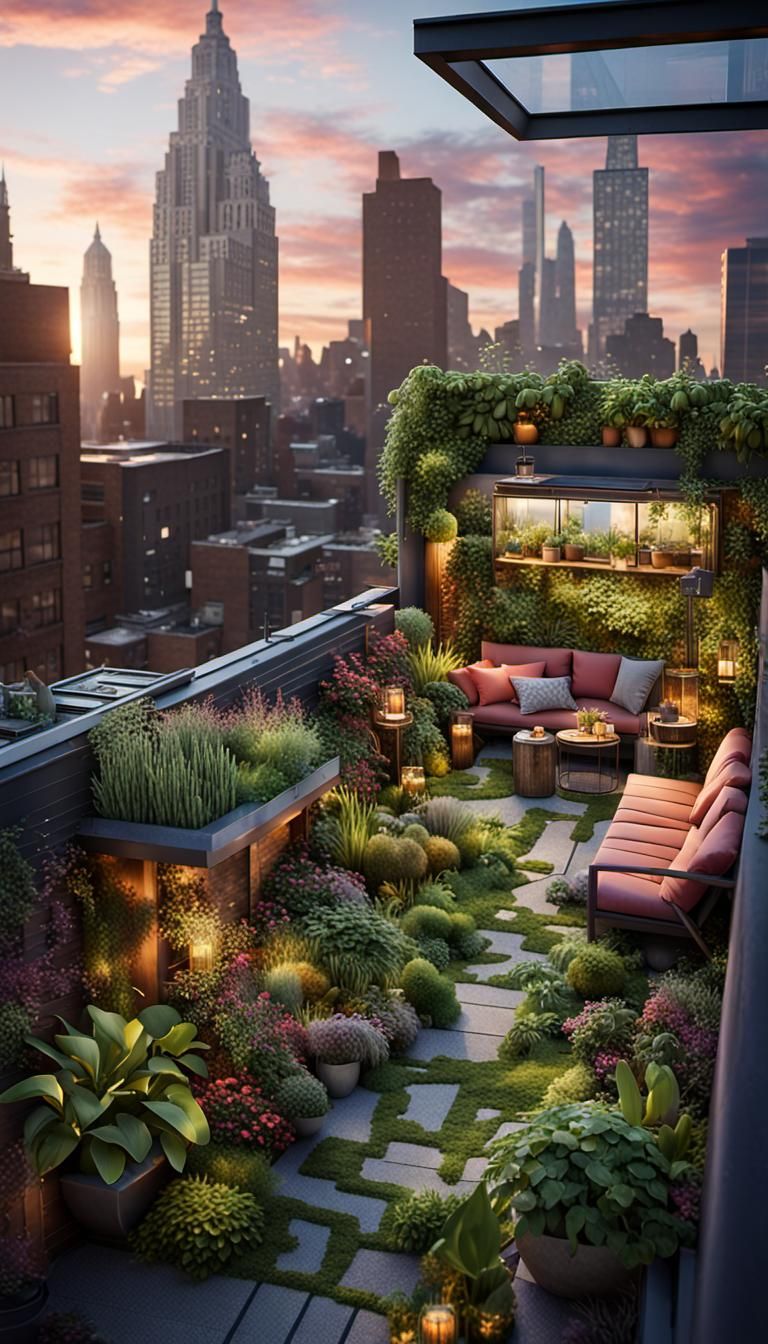 Urban Garden  by @Charlotte