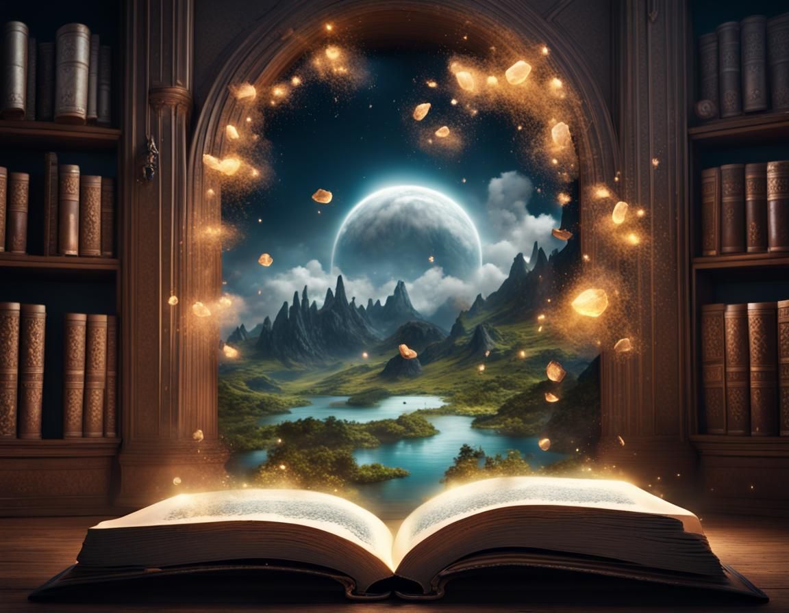 you open a book, the book opens you  by @EducatedFool