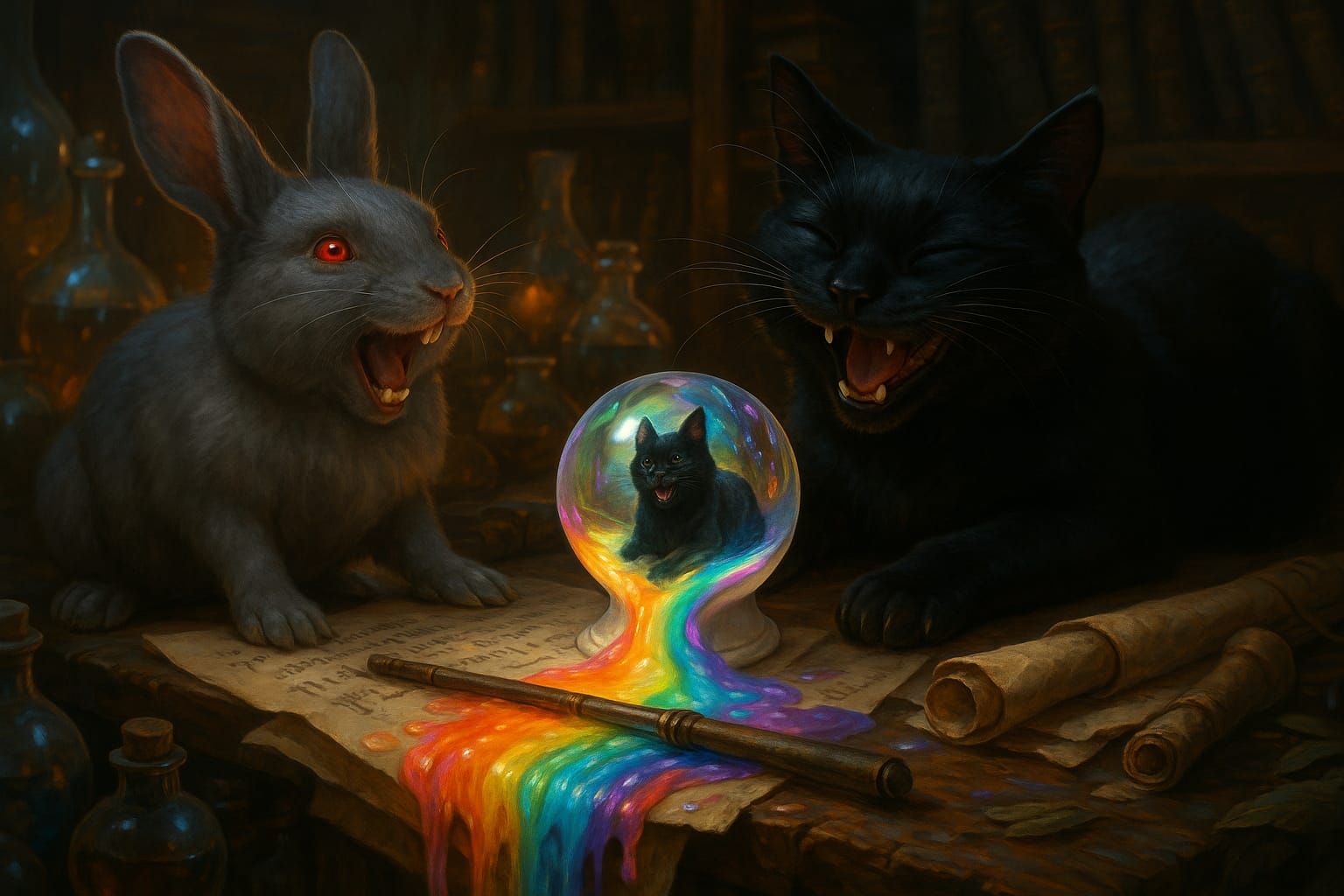 Albus and Jiibayaabooz