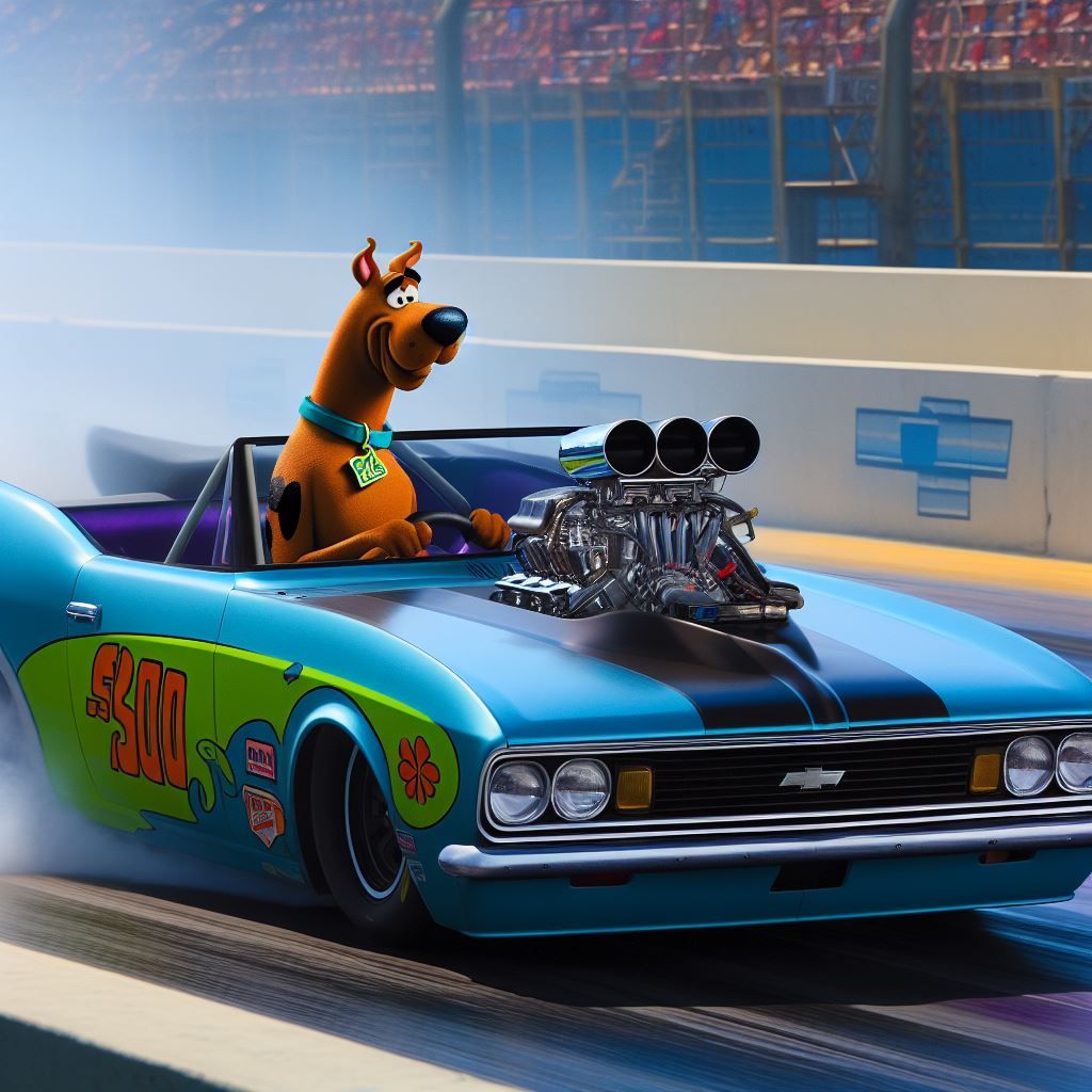 Scooby Doo in Drag Race