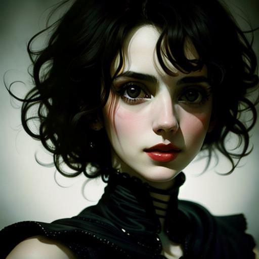 Brunette - DreamShaper v8  by @Just Me