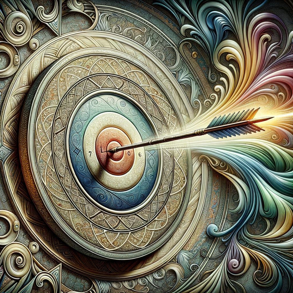 Bullseye   by @WitteKraai