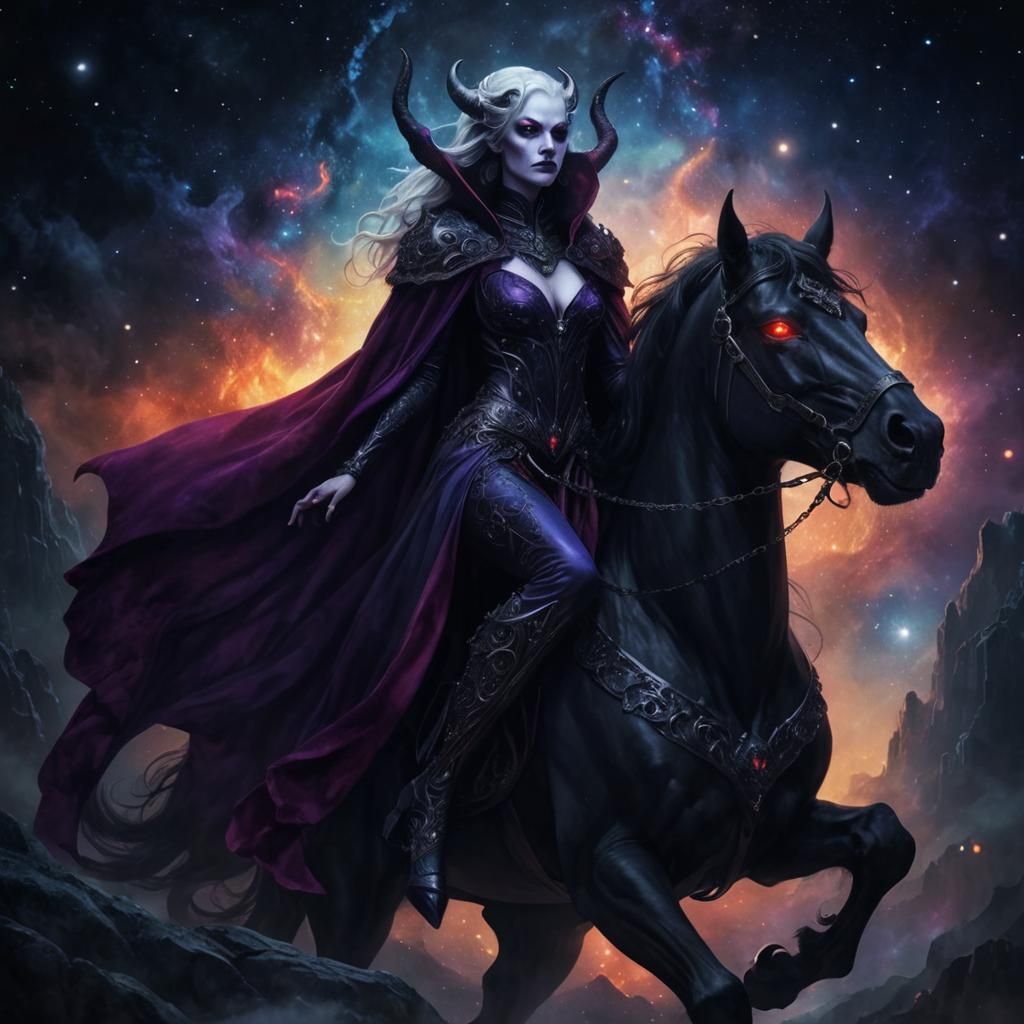 Vampire and horse 5