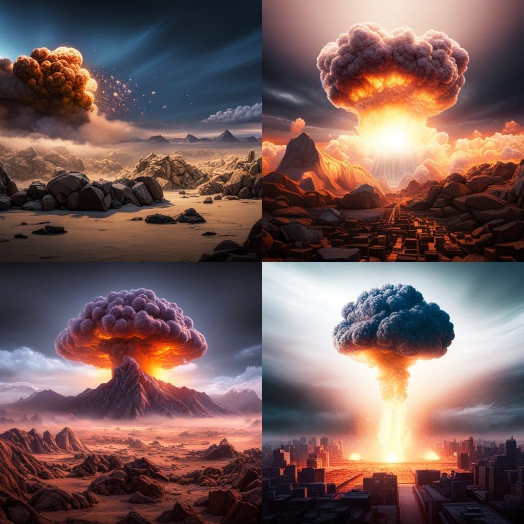 atomic bomb explosion