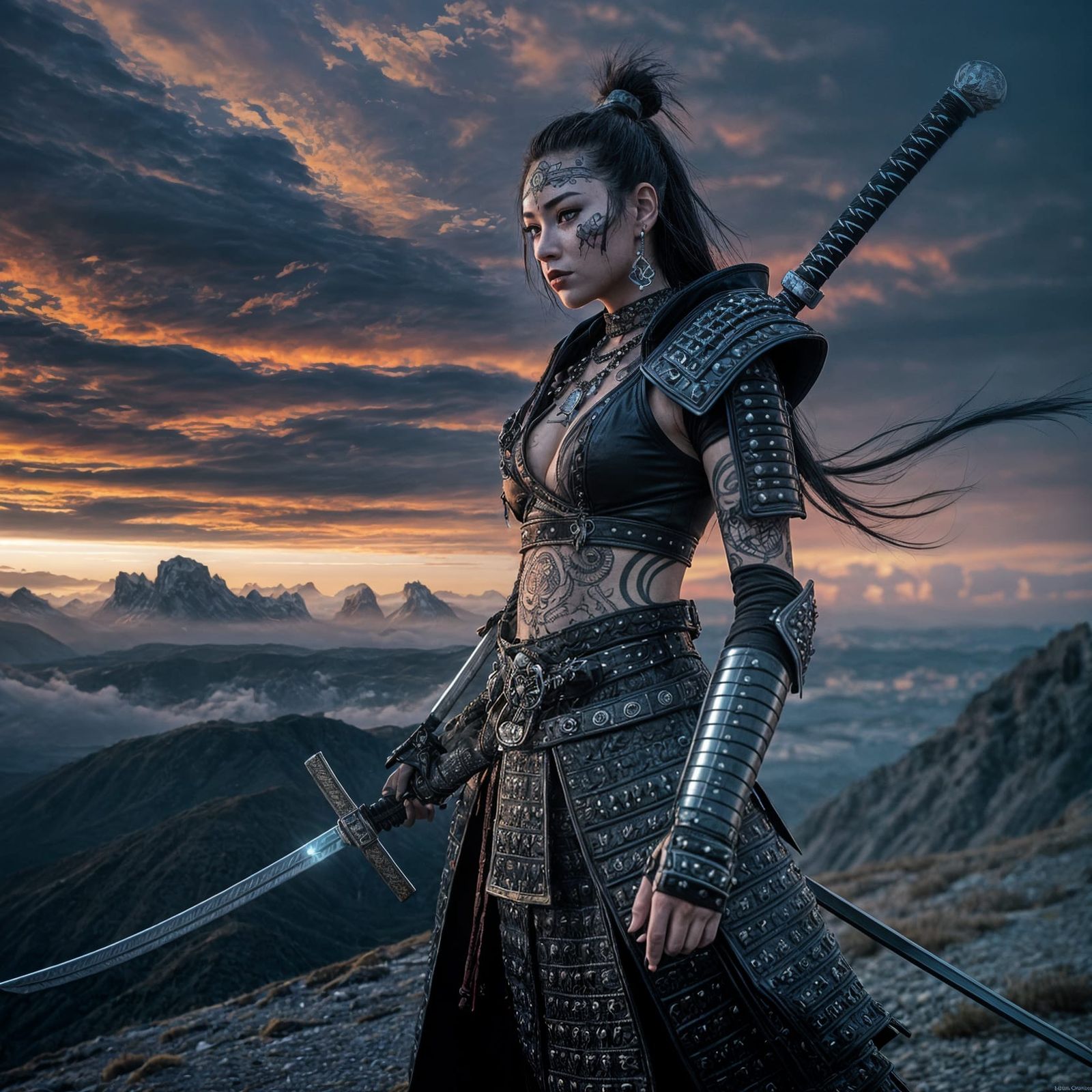 She stands as the Guardian of the Mountains.