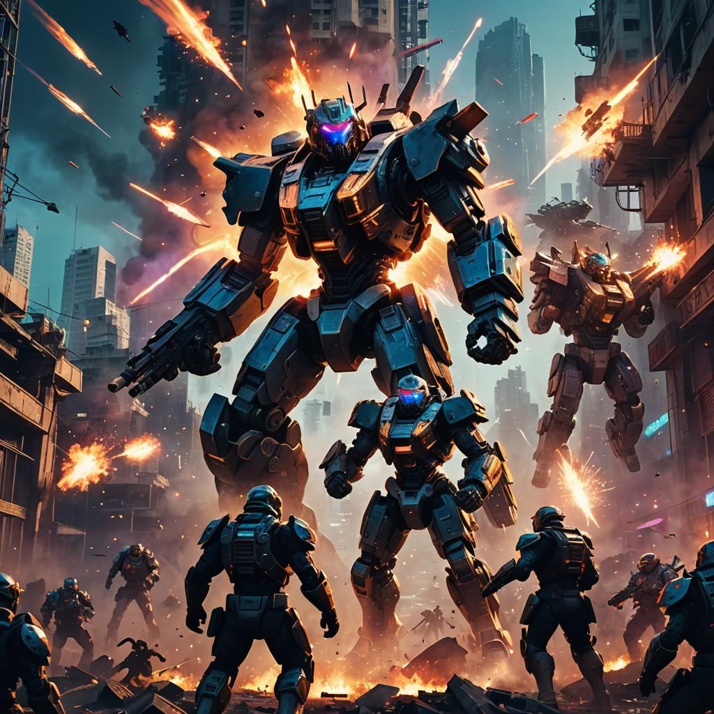 Beirut Battle: Science Fantasy Warriors Clash