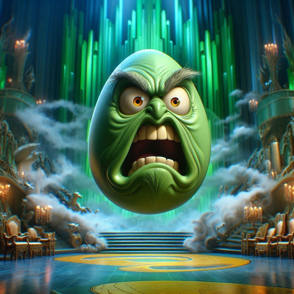 The Great and Powerful Egg Wizard of Oz