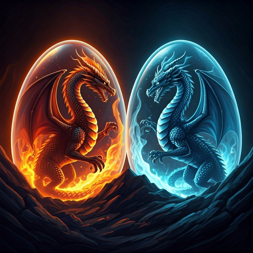 Dragon Eggs   by @AnDy