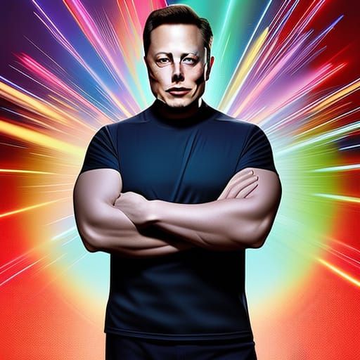 Elon musk magazine Cover