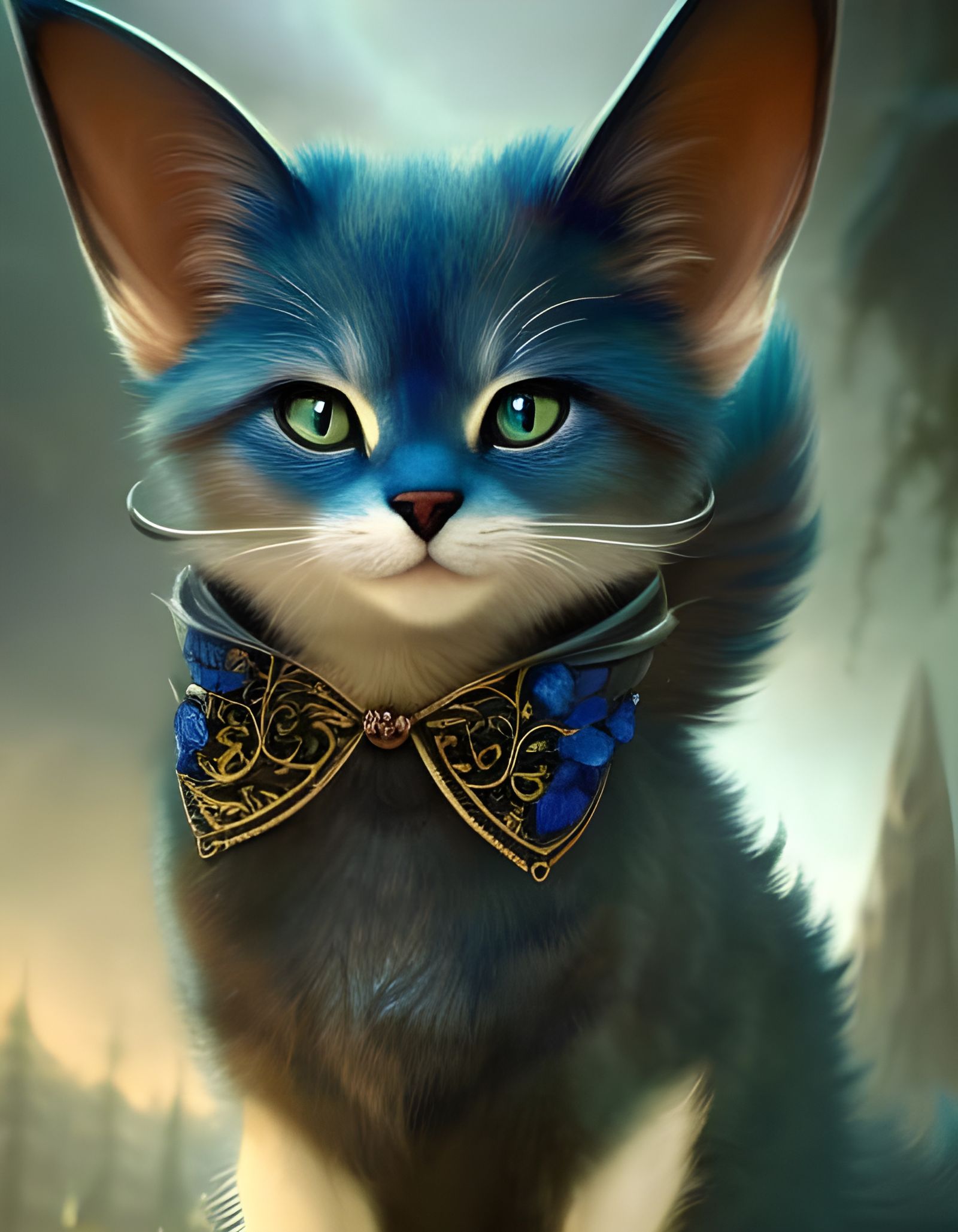 Blue Kitty