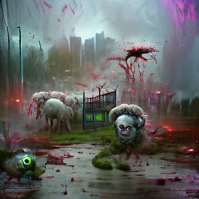 Zombie sheep 