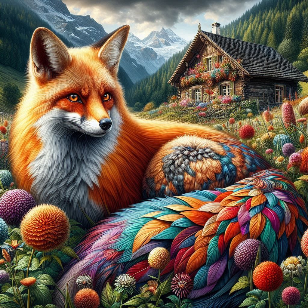 The Peacock Fox