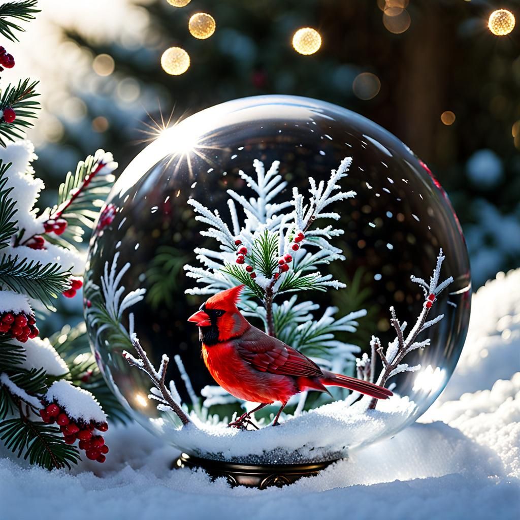 snowglobe diorama  by @Bubble Tea