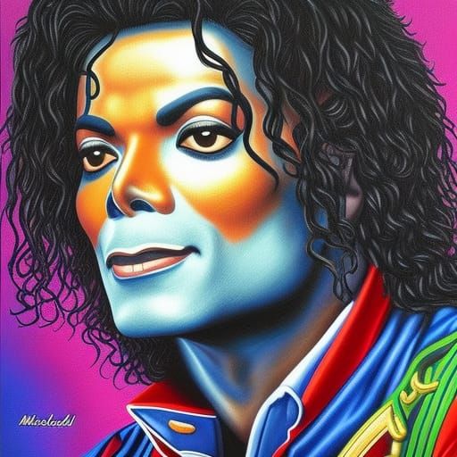 Michael Jackson - AI Generated Artwork - NightCafe Creator