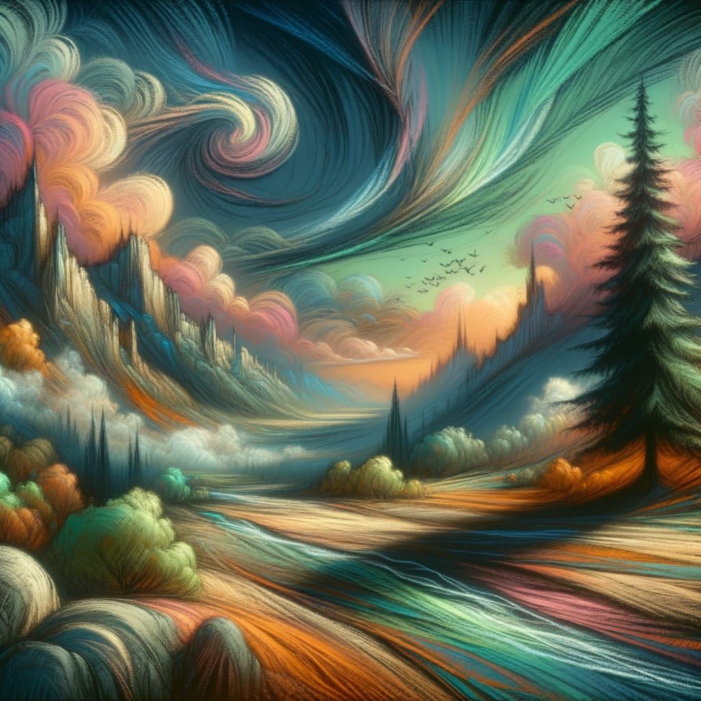 Fantasy landscape
