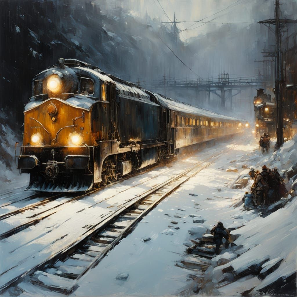 Trans-Siberian Railway  by @Gokiburi