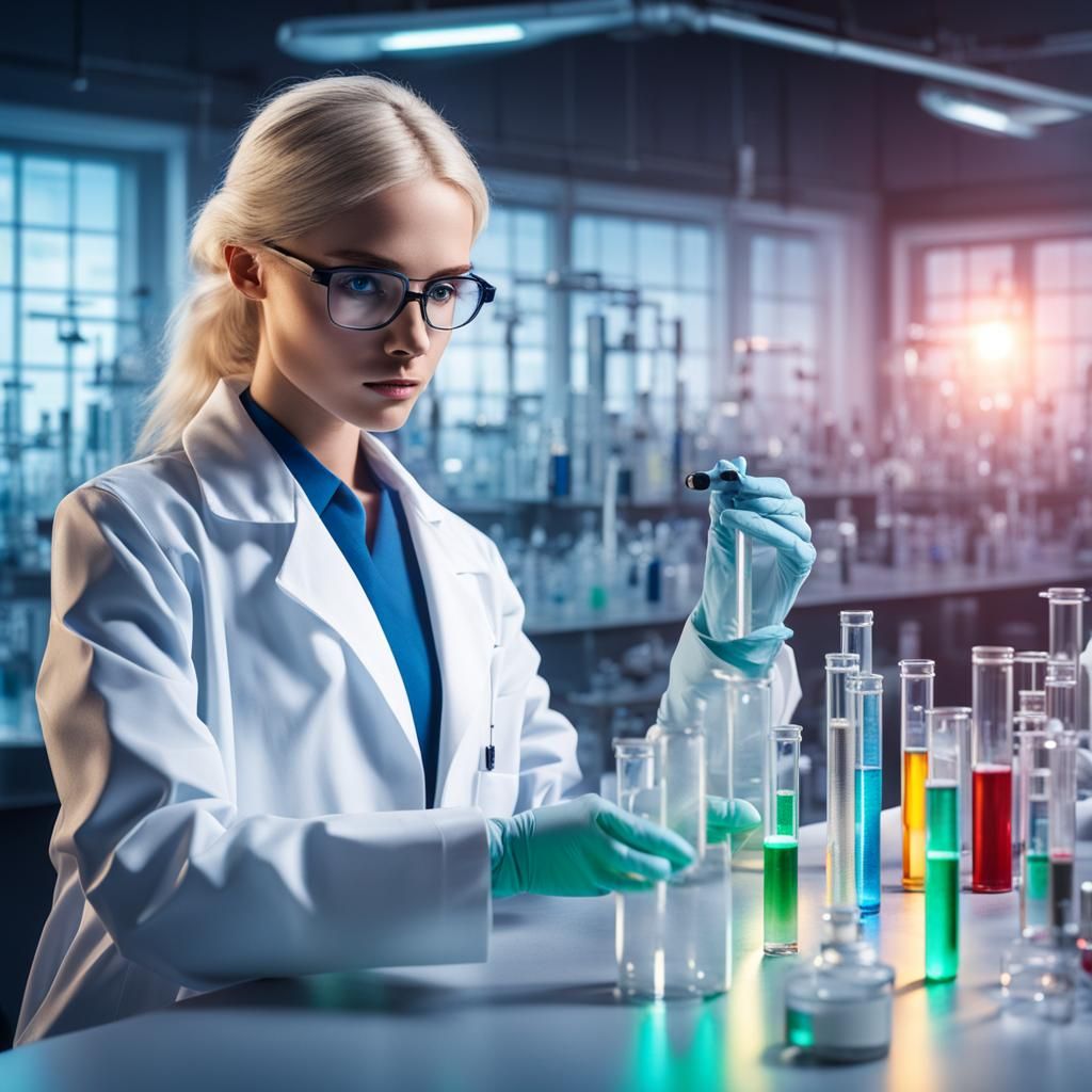 Beauty in the lab.