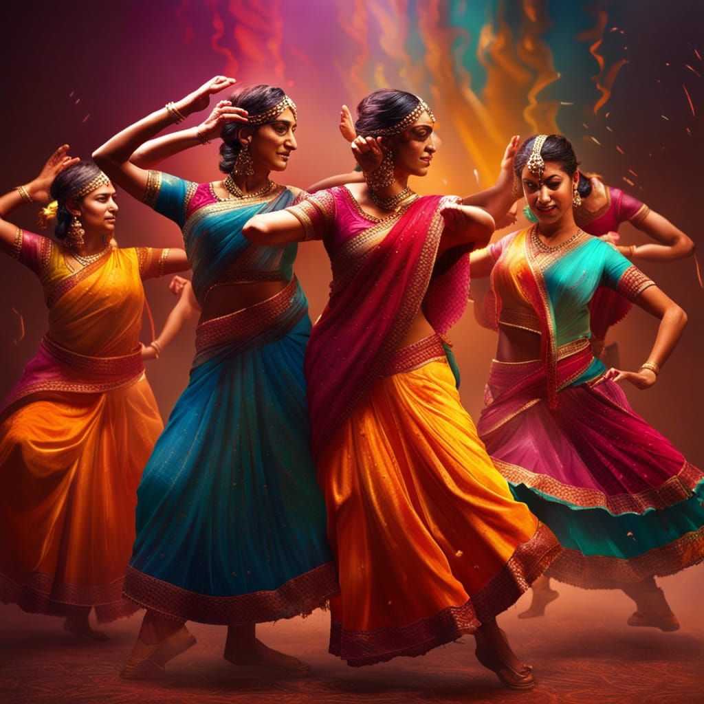 Indian Wall Art Beautiful Indian Dance Poses Indian Women Dance Posters  Canvas Print Picture Wall Art Poster for Home Family Decor  16x24inch(40x60cm) Frame-Style : Amazon.ca: Home
