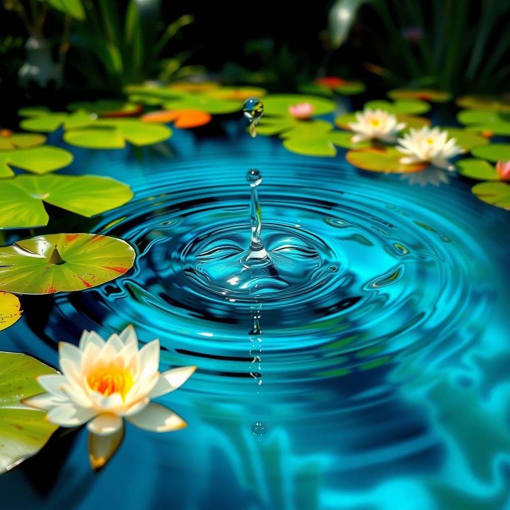 The face of water  by @ZombiGurl