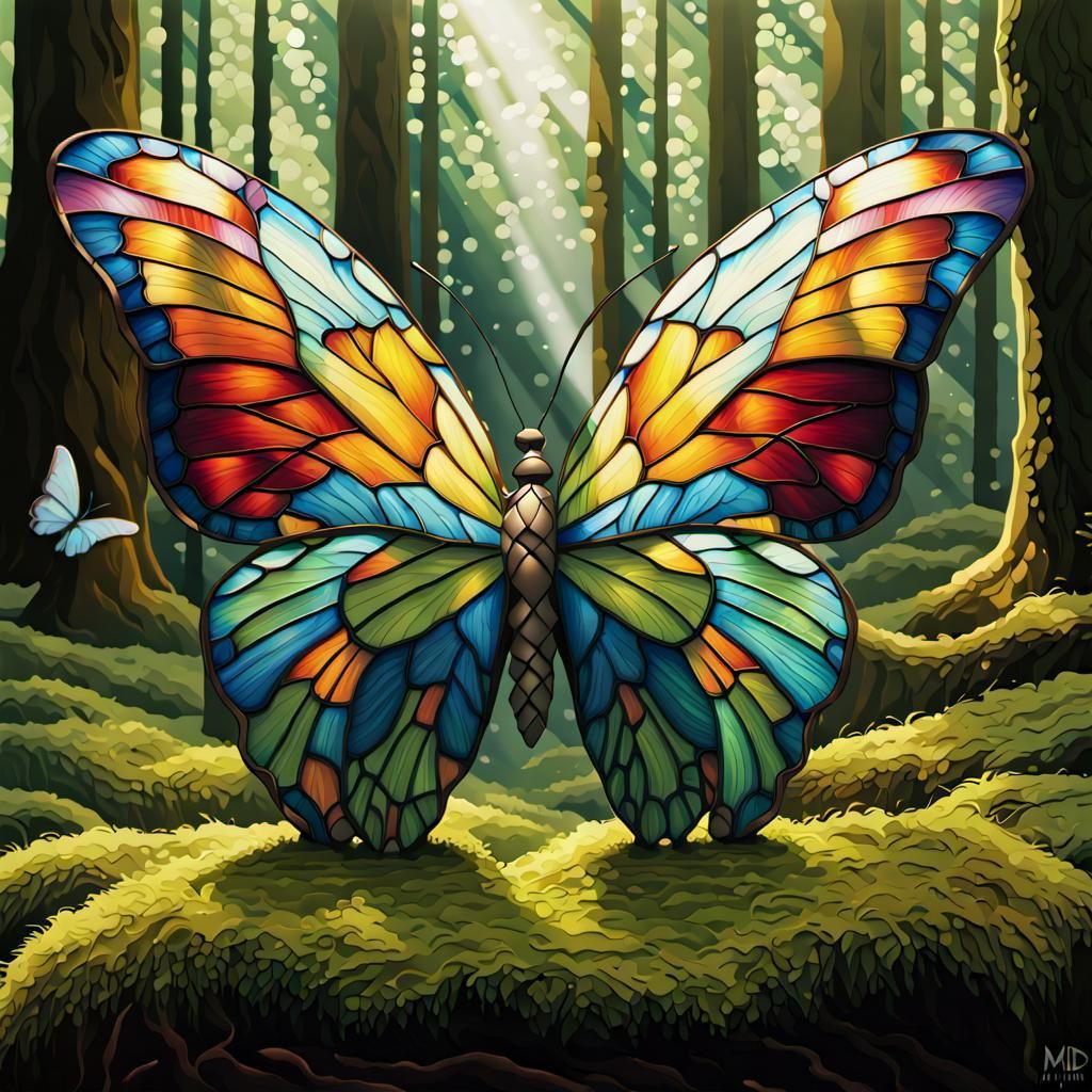 a-forest-where-butterflies-have-wings-made-of-stained-glass-casting