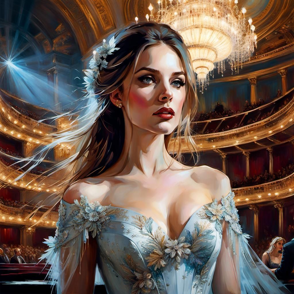 One night at the opera   by @Diane