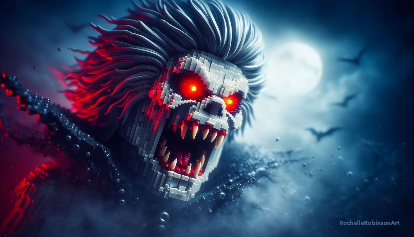 I am Death - Lego Art