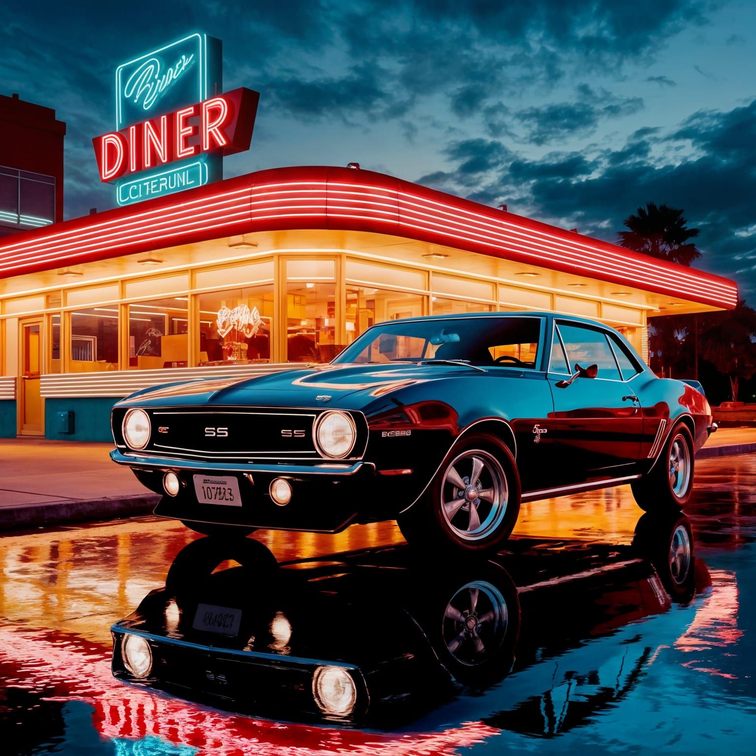 1968 Chevrolet Camaro SS   by @Mrs Hyde