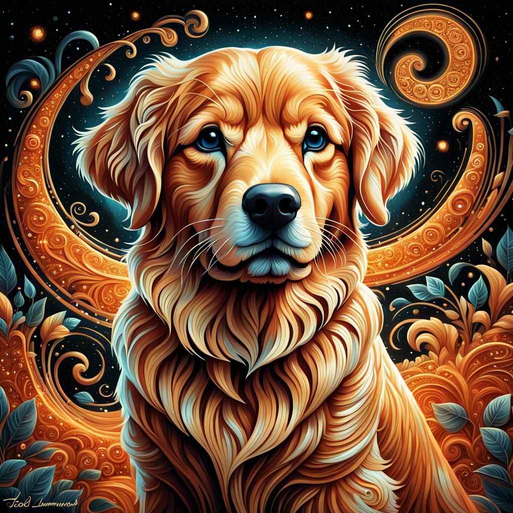 cute Golden Retriever