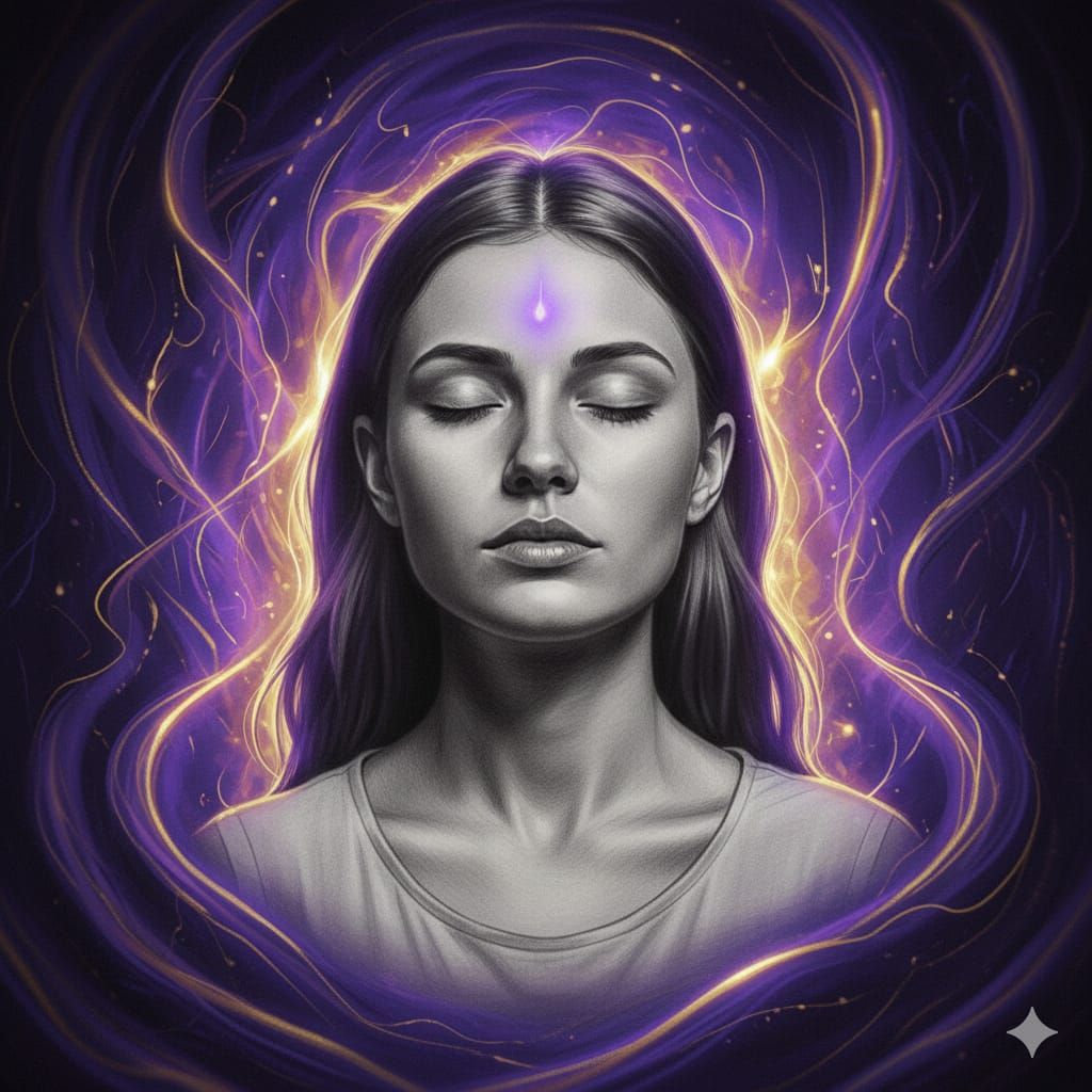 Girl's Spiritual Awakening ✏️🌟 Gemini 2.5