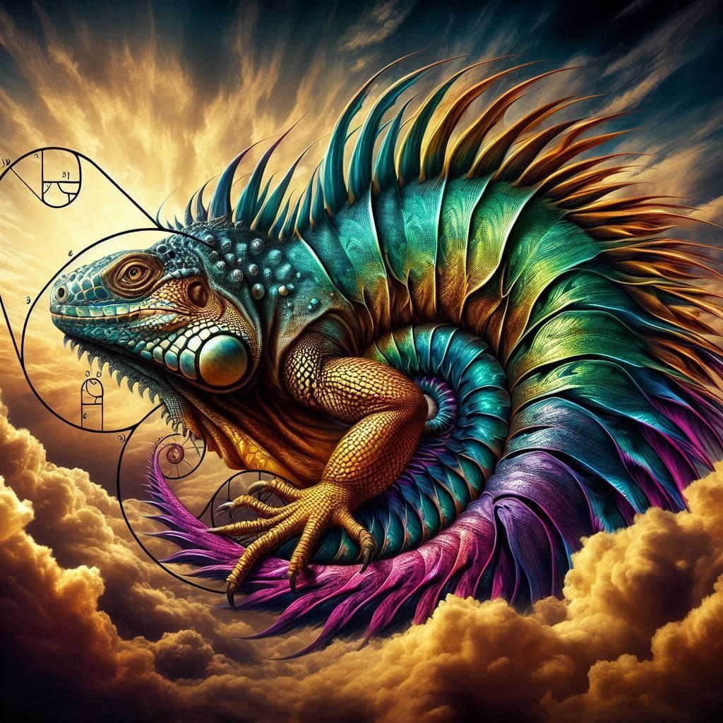 Fibonacci's Iguana