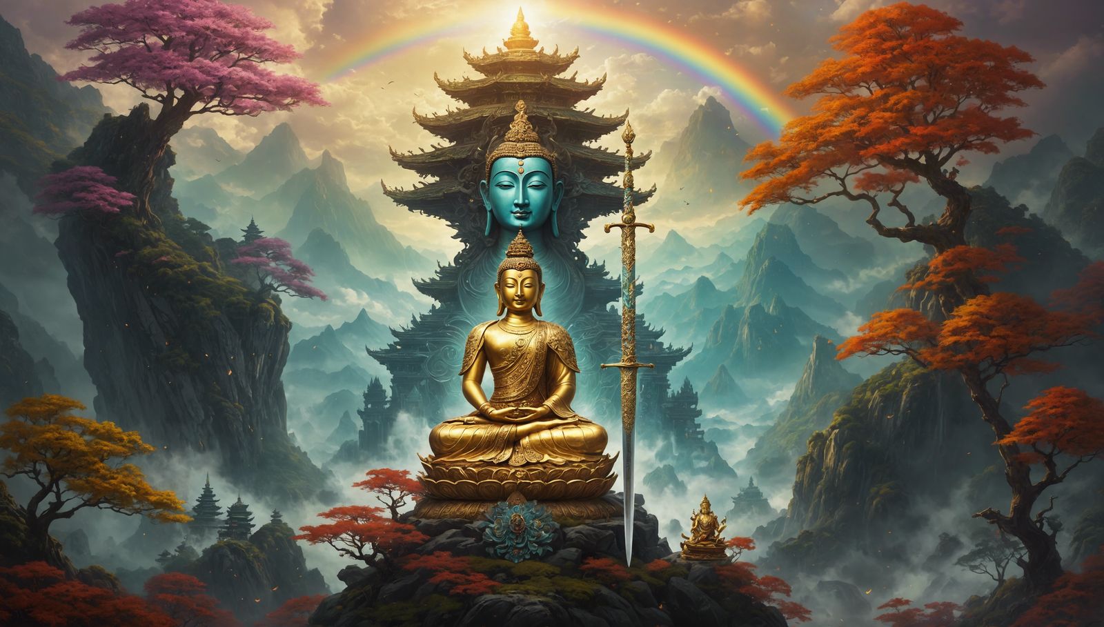 The Sword of Mañjuśrī, the bodhisattva personifying supreme wisdom (3)