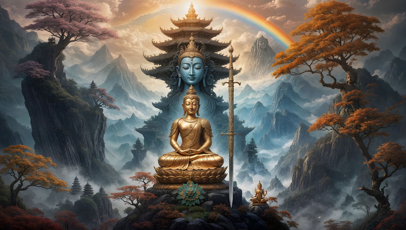 The Sword of Mañjuśrī, the bodhisattva personifying supreme wisdom (3)