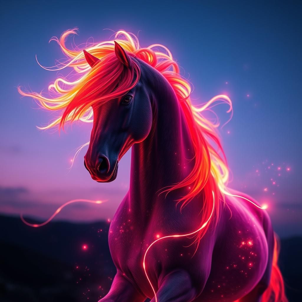 Neon Horse