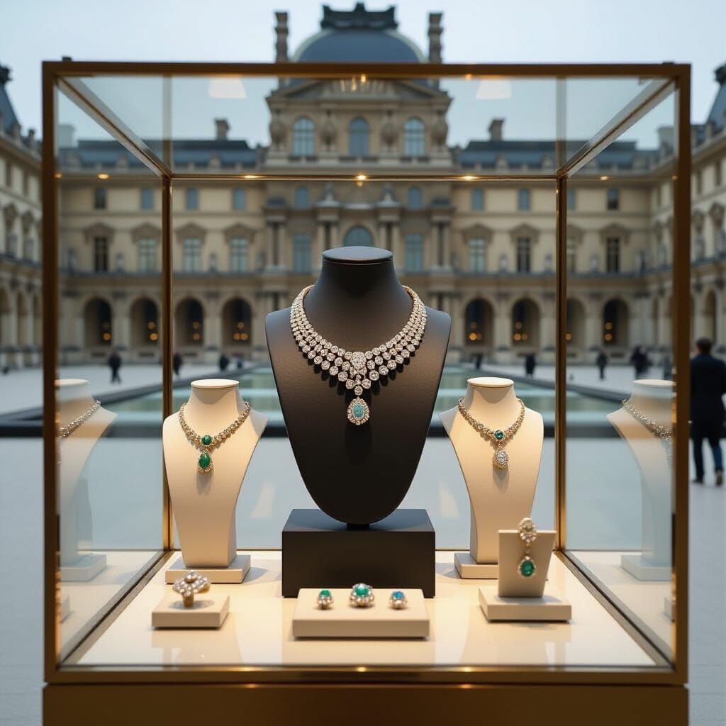 The stolen juwelerie from the Louvre, 