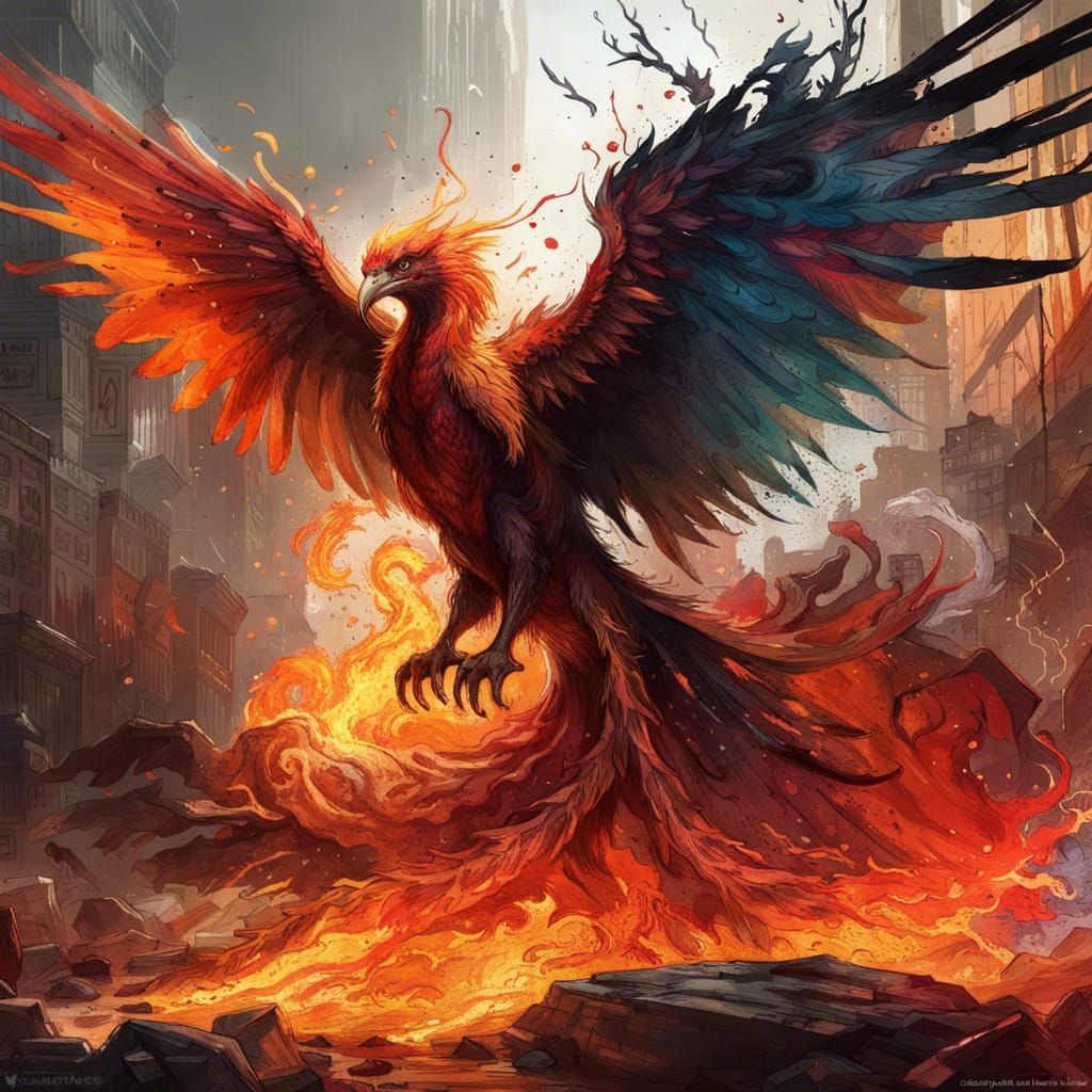 Pheonix  by @Lazerwolfegod