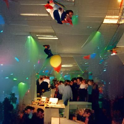 Office party in 1993