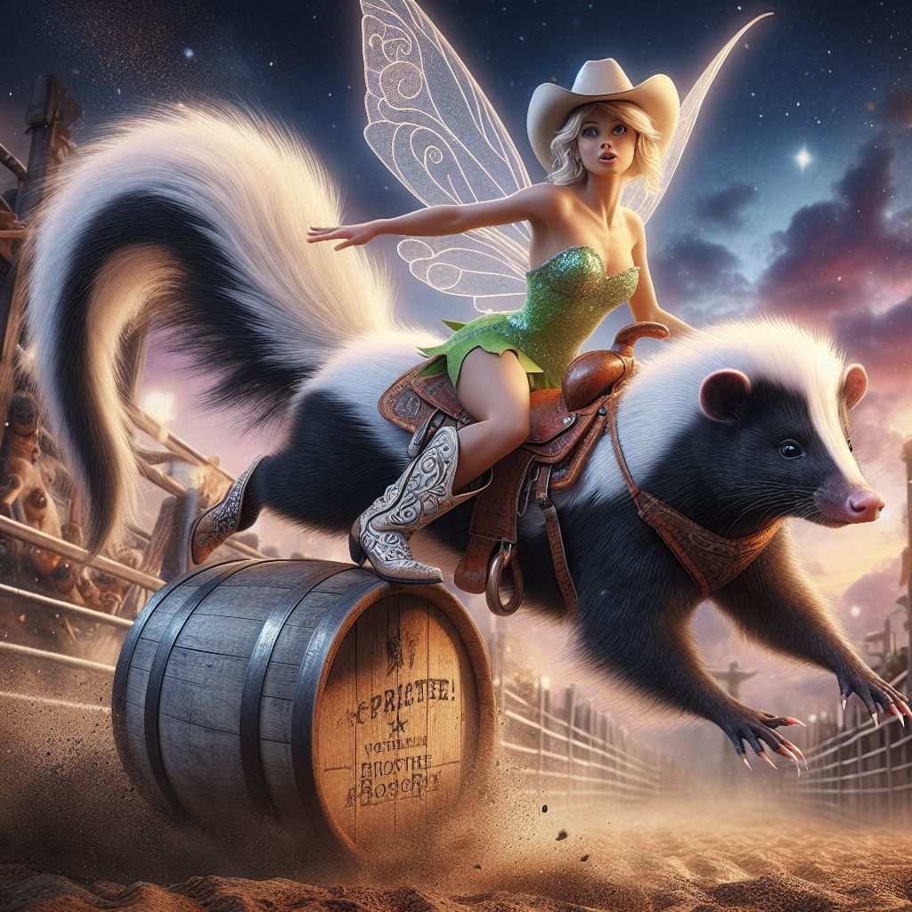 Rodeo Tinkerbell for Cecily